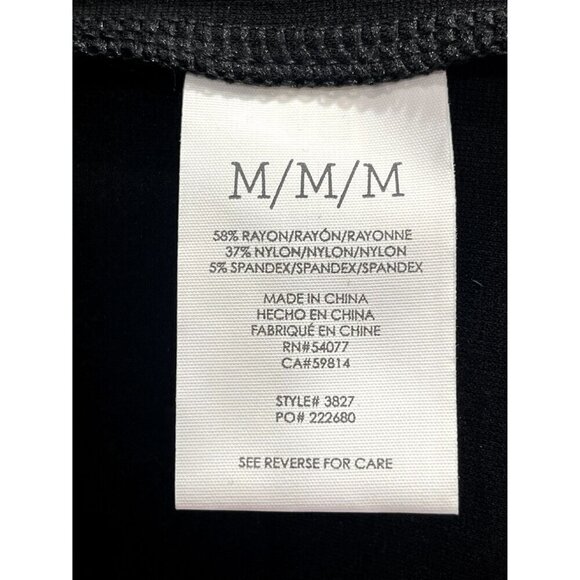 Cabi V-Neck Knee Length Dress Hidden Pockets Back Zip Ruched sleeves Size Medium - Picture 11 of 13